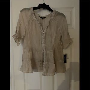 Woman size medium peasant top